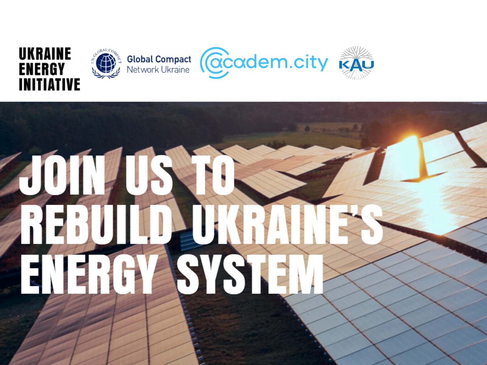 Academ.City and KAU joined the Ukraine Energy Initiative